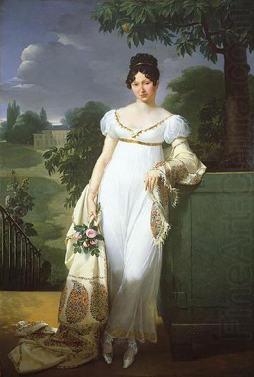 Portrait of Felicite-Louise-Julie-Constance de Durfort, Marechale de Beurnonville, unknow artist